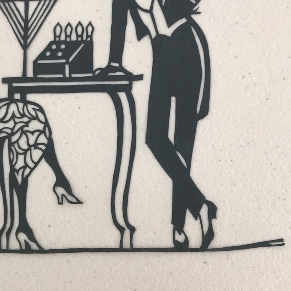 💖 Handmade PaperCut Silhouette Scherenschn… - Picture 5 of 7